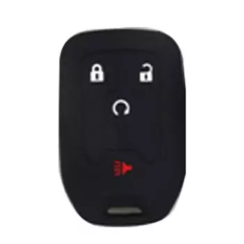 Jingyuqin 4/5/6 кнопок Smart Remote силиконовый чехол для автомобильного ключа для Chevrolet Suburban GMC Terrain 2019, держатель для ключей без логотипа