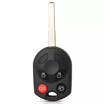 Jingyuqin 4-кнопочный чехол для дистанционного ключа Fob для Mercury FORD Edge Escape Expedition Flex Fusion Mustang Taurus Lincoln