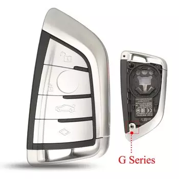 Jingyuqin 4-кнопочный Корпус Дистанционного Ключа От Машины BMW X5 F15 X6 F16 G30 7 Серии G11 X1 F48 F39 Аксессуары