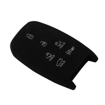 Jingyuqin 6-кнопочный пульт дистанционного управления, силиконовый автомобильный Стайлинг, чехол для ключей, протектор для Kia K3 K5 Grand Carnival Sorento Sedona Smart