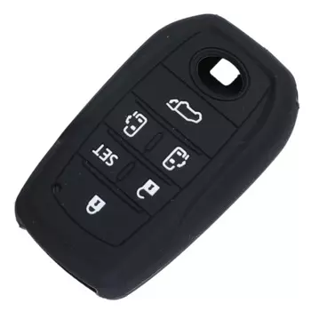 Jingyuqin 6-кнопочный силиконовый чехол для дистанционного ключа для Toyota Alphard PREVIA Voxy Noah Esquire Vellfire Harrier