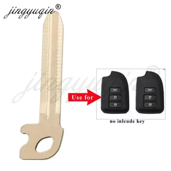 Jingyuqin аварийный запасной Автомобильный ключ для Toyota Vios, Yaris, протеис, Hiace, БЕСКЛЮЧЕВОЙ, TOY43, необработанный