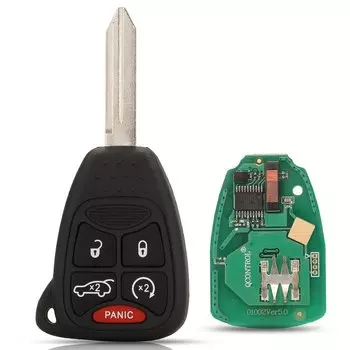 Jingyuqin Автомобильный Дистанционный Брелок С Чипом PCF7961/ID46 OHT 692427 AA Совместим С Chrysler 200/300/300c PT Cruise...