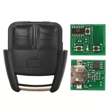 Jingyuqin Автомобильный ключ дистанционного управления 434 МГц OP4/OP2 для Opel Omega 2001-2003 Vectra B 2000-2003 Astra Chevrolet Viva 2008 2/3 кнопка