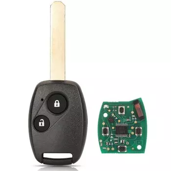 Jingyuqin , Автомобильный ключ для Honda Civic 2006 + ID46 PCF7961, чип 313,8/433 МГц, 2/3/4 кнопки