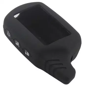 Jingyuqin B9/B6 Силиконовый чехол для Starline B91 B61 A91 A61 KGB FX-5 Jaguar ez-one ЖК-брелок Автомобильный пульт дистанционного управления 2-сторонней сигнализацией Чехол для ключей