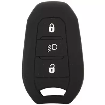 Jingyuqin чехол-держатель для автомобильного брелока для Peugeot 208 DS3 5008 DS5 DS6 для Citroen C4 C5 X7 силиконовая резина Smart