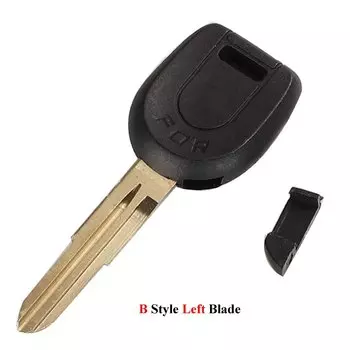Jingyuqin чехол для дистанционного ключа автомобиля для MITSUBISHI Colt Lancer Mirage Outlander Pajero левый/правый лезвие без чипа транспондера брелок