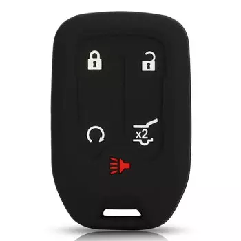 Jingyuqin чехол для дистанционного ключа автомобиля силиконовая модель для Chevrolet пригородной GMC местности 2019 без логотипа 4/5/6