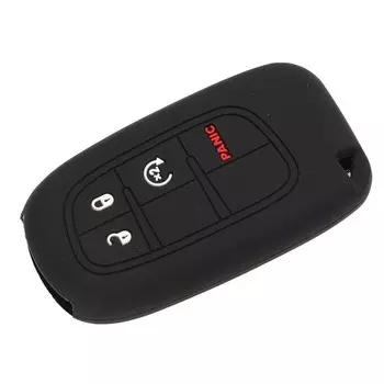 Jingyuqin чехол для дистанционного ключа автомобиля, силиконовый чехол для Dodge Journey, зарядное устройство для Jeep Renegade Grand Cherokee для Chrysler 200 300, умный ключ