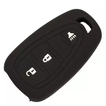 Jingyuqin чехол для дистанционного ключа автомобиля, силиконовый чехол для Chevrolet Cavalier Cruze Equinox Orlando Trax Sail Malibu XL 2 + 1 BTNS без логотипа