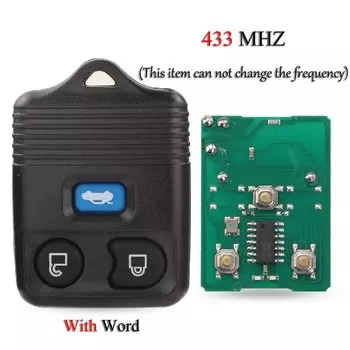 Jingyuqin CWTWB1U345 дистанционный Автомобильный ключ для Ford Edge Escape Explorer Windstar для Mazda Lincoln 3/4 кнопки 315/433 МГц без ключа