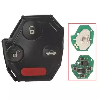 Jingyuqin CWTWB1U811 433 МГц 315 МГц Дистанционный Ключ Для Subaru Outback Legacy Forester Impreza Tribeca-4 Кнопки Из АБС-ма...