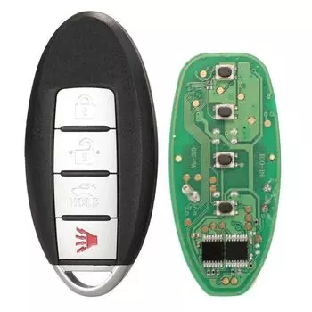 Jingyuqin CWTWBU729/CWTWBU735 автомобильный дистанционный ключ для Nissan Tiida Teana Altima Maxima Armada Xtrail Pathfinder Rogue Versa juke