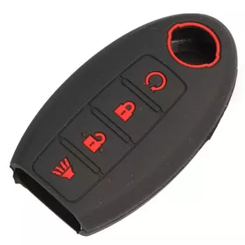 Jingyuqin держатель для ключей для Infiniti для Nissan Qashqai J11 Juke X-Trail 4-кнопочный чехол без ключа с дистанционным управлением