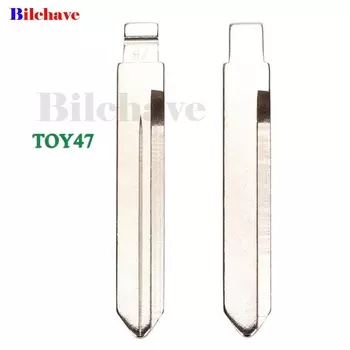 Jingyuqin дистанционное управление автомобильный ключ игрушка47 лезвие для Toyota Corolla Flip Blade KD пульт дистанционного управления незарезанный ключ лезвие пустой