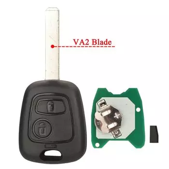 Jingyuqin дистанционный автомобильный брелок 433 МГц ID46 4D70 чип для Citroen C1 C3 Peugeot 107 Toyota Aygo 2005 2006 2007 2008 2009 2010-2014