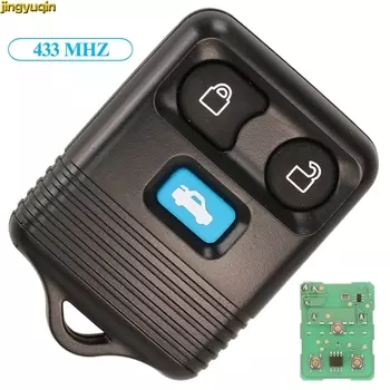 Jingyuqin дистанционный автомобильный брелок управления 433 МГц для Ford Transit MK6/Connect 2000 2001 2002 2003 2004 2005 2006 3 кнопки
