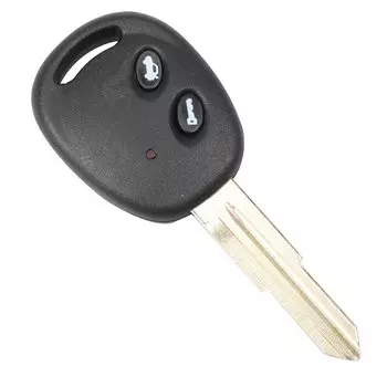 Jingyuqin дистанционный Автомобильный ключ для Chevrolet LOVA Sail Epica чехол для ключей 2 кнопки без резьбы латунный клинок пустой брелок для ключей Замена