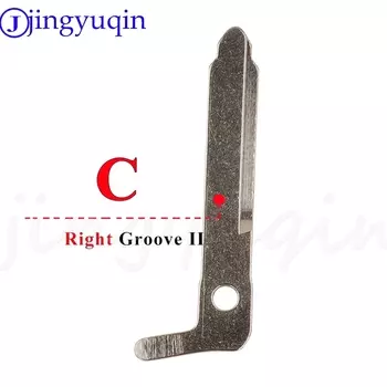 Jingyuqin дистанционный автомобильный смарт-ключ, аварийная вставка, неразрезанное лезвие, заготовка для Mazda 2 3 5 6 M6 MX5 CX5 CX7 CX9 RX8 Cx30, автомобильные аксессуары