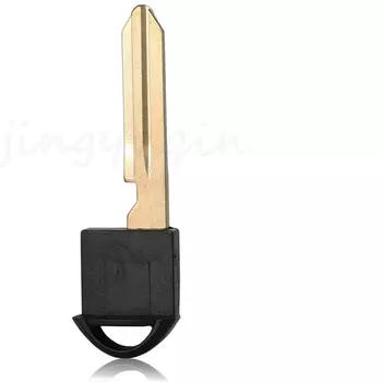 Jingyuqin дистанционный автомобильный смарт-ключ без ключа аварийная вставка необрезанное лезвие заготовка для Nissan Infiniti Alitma Armada Cube EX35 M35 M45