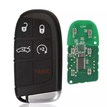Jingyuqin дистанционный ключ 433 МГц ASK 4A/pcf7953M для Chrysler 200 2015-2022 для Dodge Charger 2019-2022 M3N 40821302