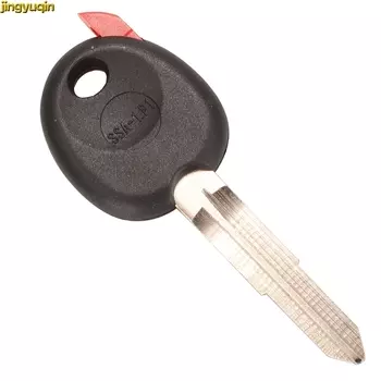 Jingyuqin дистанционный ключ-брелок от машины оболочка для Ssangyong 0 кнопок без чипа Uncut Blade авто Замена чехол