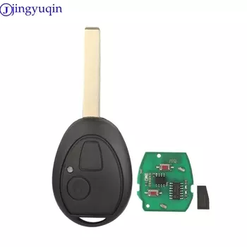 Jingyuqin дистанционный ключ от автомобиля 315/433 МГц PCF7931 для Bmw Mini Cooper R50 2005 для Land Rover 75 MG ZT 2 кнопки