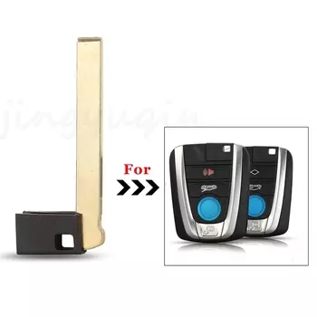 Jingyuqin для BMW i3 i8 серии 2014 2015 2016 2017 дистанционный автомобильный смарт-ключ без ключа аварийная вставка необработанное лезвие заготовка