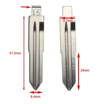 Jingyuqin для Great Wall Haval Hover H1 H2 H3 H5 H8 H9 флип-пульт дистанционного управления автомобильным ключом, сменный пустой лезвие