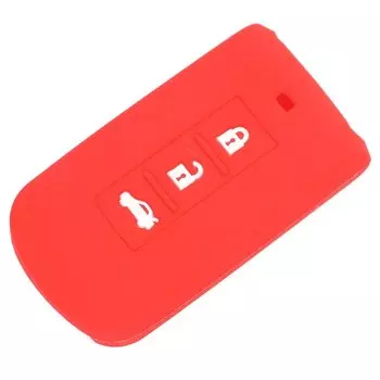 Jingyuqin для Mitsubishi Outlander Lancer 10 Pajero Sport EX ASX Colt Grandis L200 Smart 3-кнопочный силиконовый чехол для ключей от автомобиля