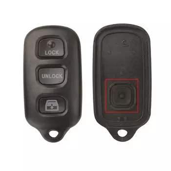 Jingyuqin для Toyota Sequoia 4runner 4runner 2003-2008 замена без ключа 3 + 1/2 + 1 кнопочный корпус дистанционного управления без ключа