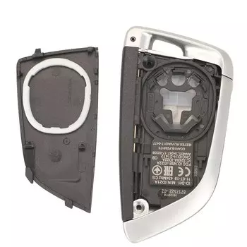 Jingyuqin FEM/CAS4 чехол для дистанционного ключа от машины Shell для BMW 3 5 7 G Series вставка лезвие 4 Сменные кнопки