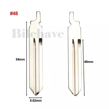 Jingyuqin Flid KD дистанционный ключ лезвие NSN14 брелок для Nissan A33 A32 Tiida Sylphy Teana Livina Sunny X-Trail пустой лезвие # 06 22 48 49