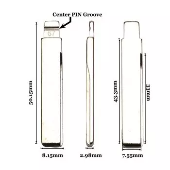 Jingyuqin HU58 HU92 Заготовка для складного ключа для BMW E81 E46 E39 E63 E38 E83 E53 E36 E85 1 2 3 серии Лезвие дистанционного ключа