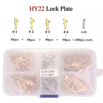 Jingyuqin HYN11 HY22 HY16 Замок с язычком для Hyundai Elantra IX30 IX35 Kia K5 Verna, комплект для ремонта замка автомобильного ключа, аксессуары