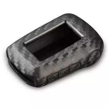 Jingyuqin карбоновый силиконовый чехол для ключей для русской Starline A92/A94/V62/A62/A64 Tamarack 2 пути Автомобильная сигнализация LCD пульт дистанционного управления брелок
