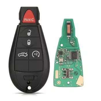 jingyuqin M3N 32297100 Дистанционный ключ для Dodge Dart 2012 2013 2014 2015 2016 2017 433 МГц ID46 PCF7941 Автомобильный брелок 56046773 АА