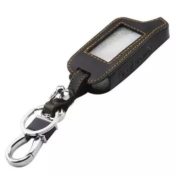 Jingyuqin новый кожаный автомобильный брелок для дистанционного управления X5 для Tomahawk X5 ЖК-дисплей с дистанционным управлением двусторонний чехол для ключей