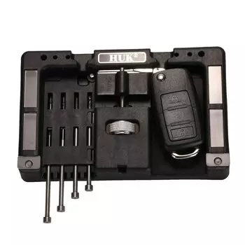 Jingyuqin оригинальный инструмент для фиксации ключей HUK, откидные тиски для автомобильного ключа, съемник штифтов с четырьмя штифтами для слесарного инструмента