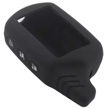 Jingyuqin пантера брелок для ключей, силиконовый чехол для оригинальной Starline B9/B91/B6/B61/A91/A61/V7 LCD, двухсторонняя Автомобильная Дистанционная сигнализация