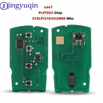 Jingyuqin полный удаленный автомобильный ключ pcf7945 чип для BMW 7 серии 730/740 (E65/E66) CAS1/CAS2 противоугонная система 868 МГц