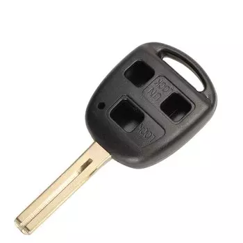 Jingyuqin Remote 2/3 B Чехол для ключей для Lexus RX300 ES300 LS400 GX460 для Toyota Corolla Land Cruiser YARIS CAMRY RAV4