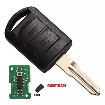 Jingyuqin Remote ID40 Chip 433 МГц ASK Автомобильный ключ для Opel Vauxhall Corsa c Meriva astra h j g d Combo Автомобильный ключ Автомобильные аксессуары