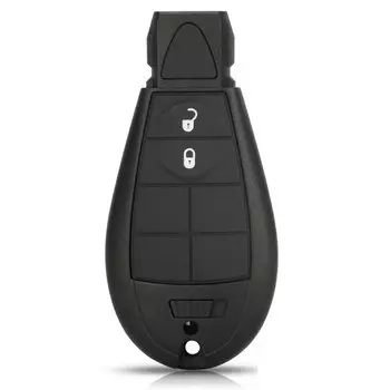 Jingyuqin с лезвием 3, 4, 5, 6, 7 кнопок, удаленный смарт-ключ для Chrysler Jeep Grand Cherokee 2008-2015, чехол-брелок для смарт-ключа