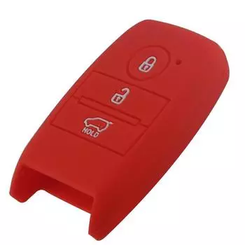 Jingyuqin силиконовый чехол для автомобильного ключа для Kia Rio Sorento Cerato K3 Forte Rio5 Optima Smart Remote 3-кнопочный брелок для ключей