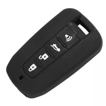 Jingyuqin силиконовый чехол для автомобильного ключа FOB для Ssangyong Tivolan Actyon Kyron Korando Rodius чехол для дистанционного ключа автомобиля Стайлинг 3/4 кнопки