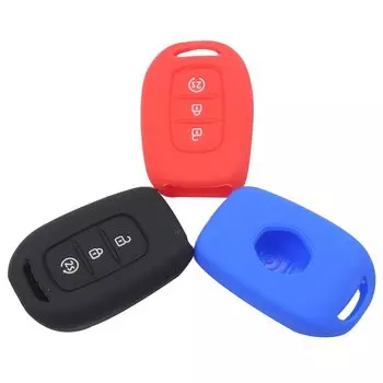 Jingyuqin силиконовый чехол для ключей от автомобиля для Renault Clio Captur Kangoo Kadjar Koleos Megane Modus Kwid Dacia Logan Duster 2/3/4BTN