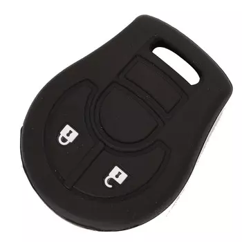 Jingyuqin силиконовый мягкий резиновый чехол для автомобильного ключа для Nissan Juke Micra Qashqai March Tiida 2/3/4 кнопочный держатель для автомобильного ключа