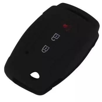 Jingyuqin силиконовый откидной чехол для ключей от автомобиля, держатель для Ssangyong 2015 2016 Tivoli Rexton Korando C, 3-кнопочный ключ-брелок